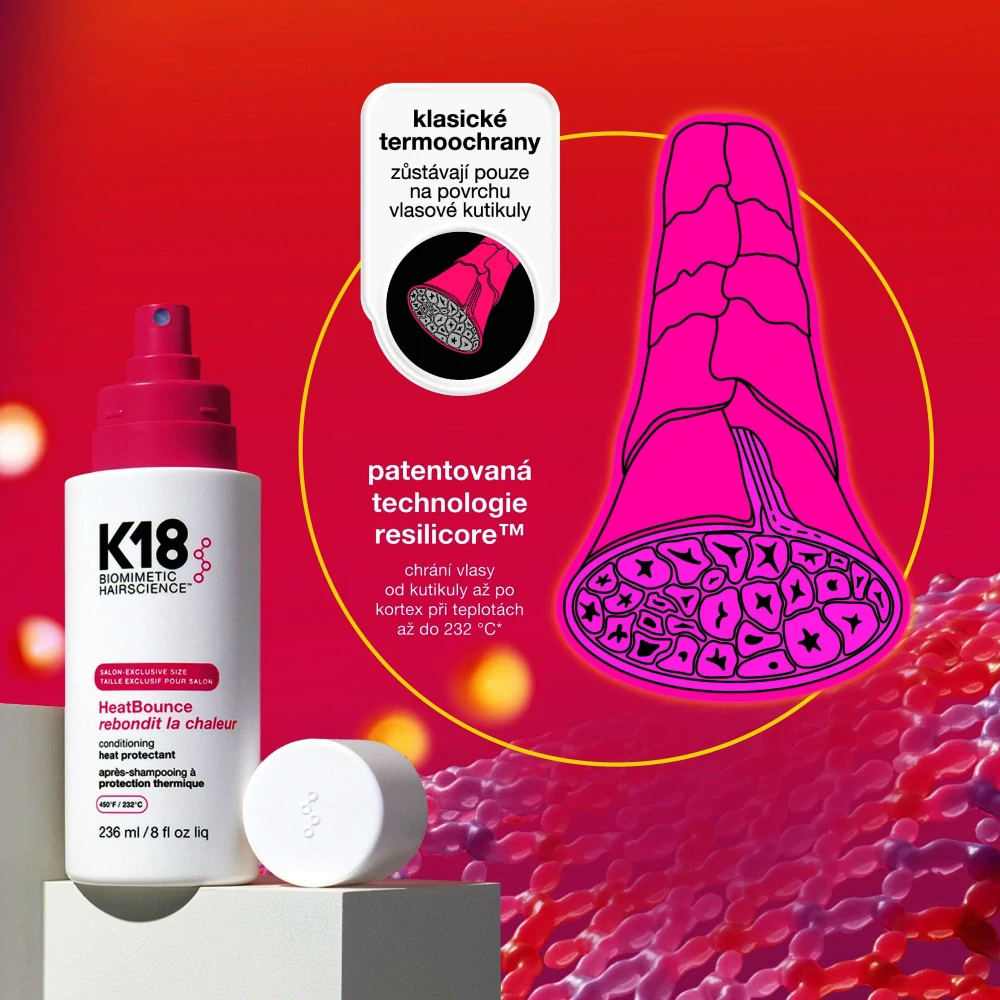 K18 HeatBounce™ Conditioning Heat Protectant, 118 ml