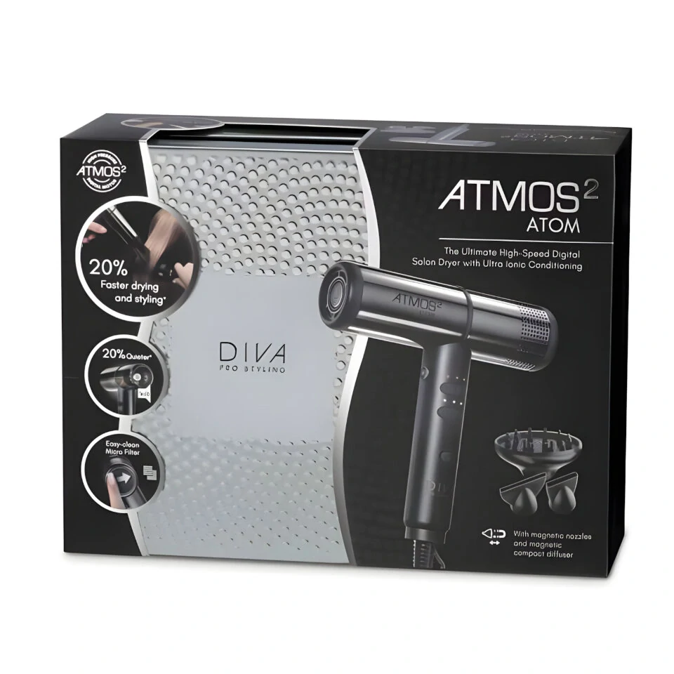 Diva Pro Styling Atmos 2 Atom Salon Dryer